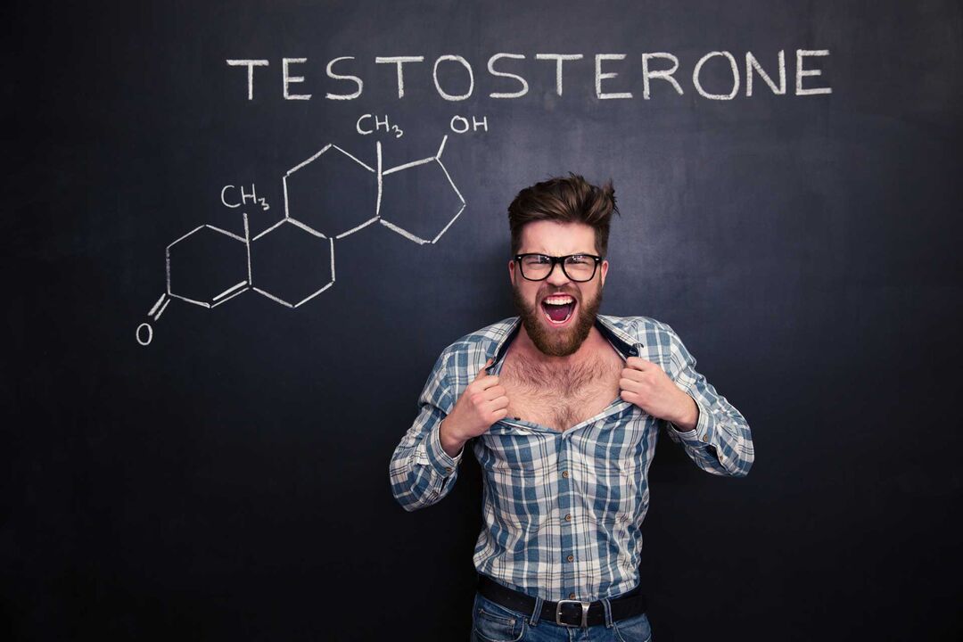 increased testosterone levels when taking Feronex